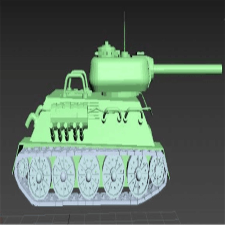 文安充气军用坦克模型